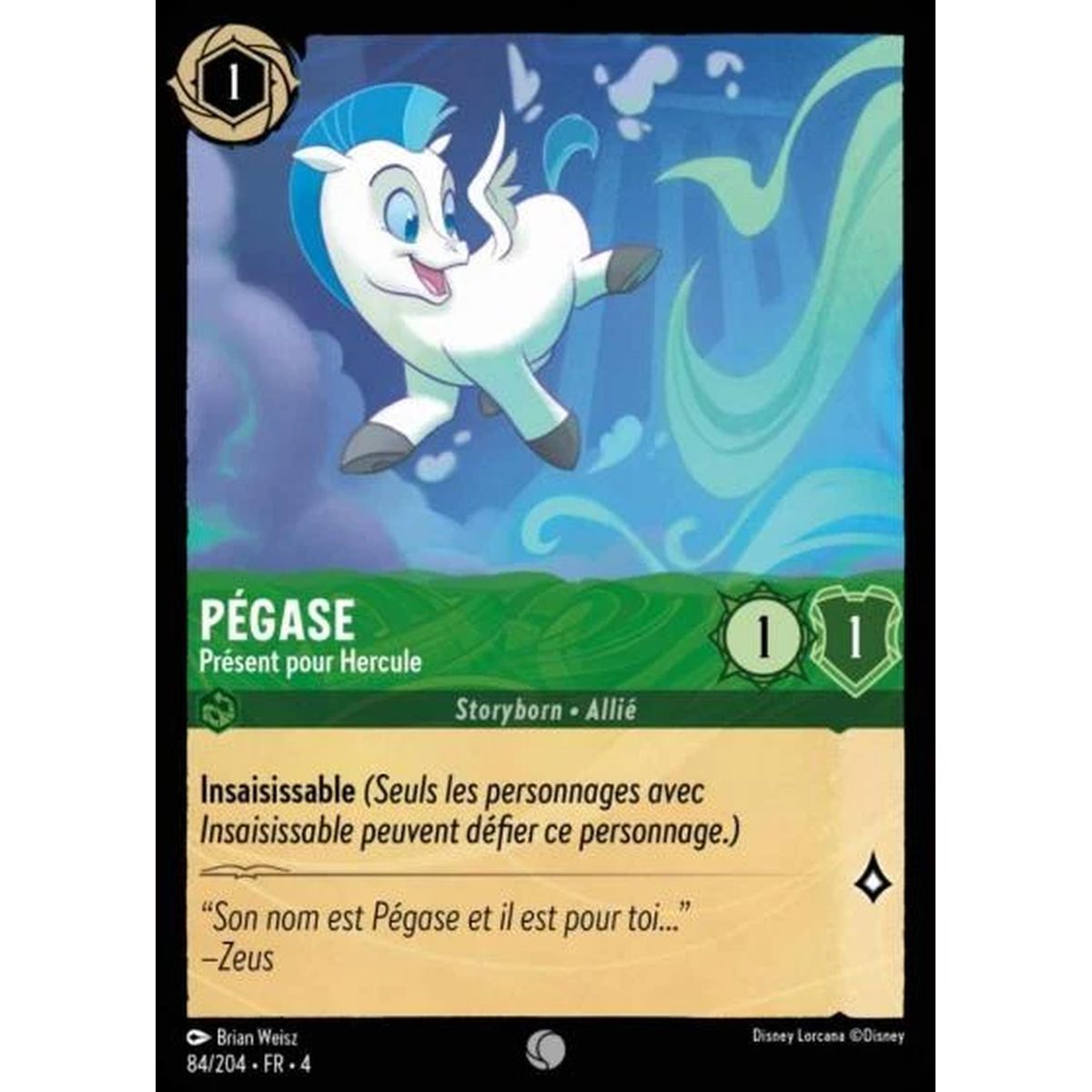 Pegasus, Geschenk für Herkules – 84/204 – URR – Die Rückkehr von Ursula – Kommune – Französisch