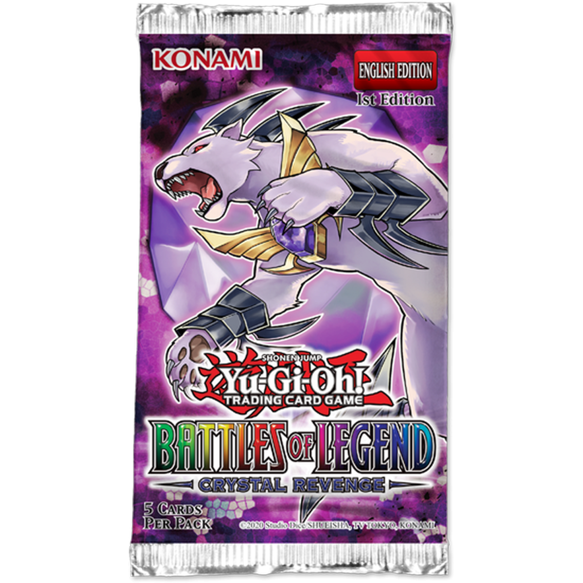 *US* Yu-Gi-Oh! - Booster – Legendary Battles: Revenge of the Crystal – USA