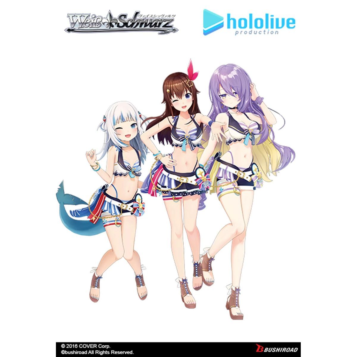 Item Weiss Schwarz - Box mit 6 Premium-Boostern - Sommerkollektion von Hololive Production - DE