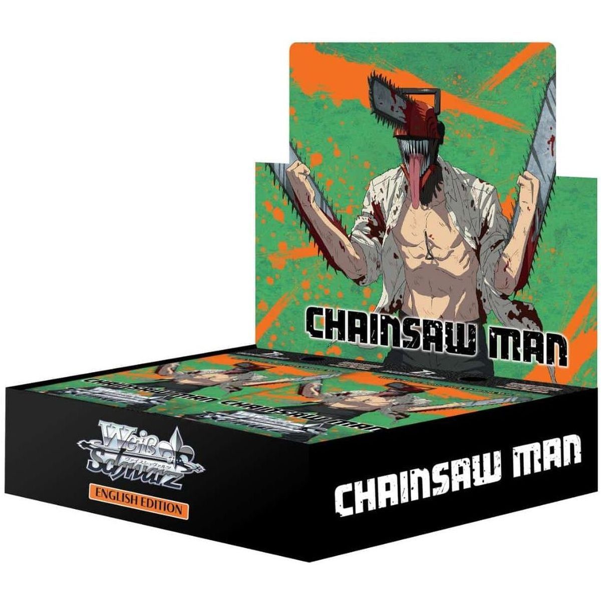 Item Weiss Schwarz - Display - Box mit 16 Boostern - Chainsaw Man - DE