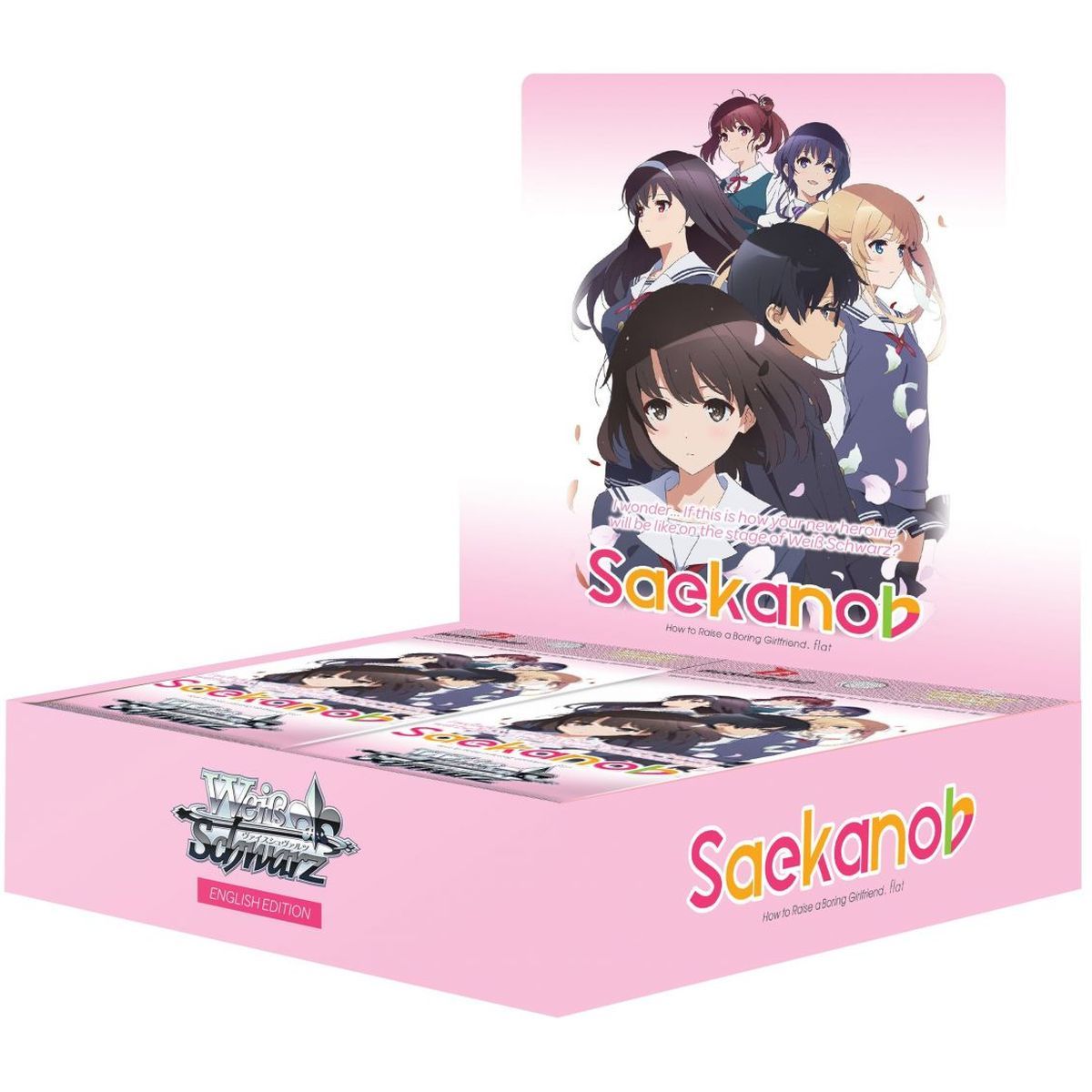 Item Weiss Schwarz – Display – Box mit 16 Boostern – Saekano: How to Raise a Boring Girlfriend .Flat – DE – 1. Auflage