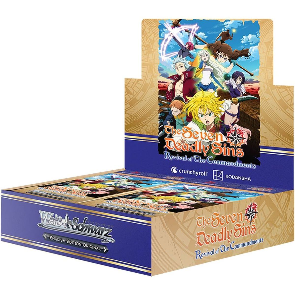 Item Weiss Schwarz – Display – Box mit 16 Boostern – Seven Deadly Sins: Revival of The Commandments – 1. Auflage