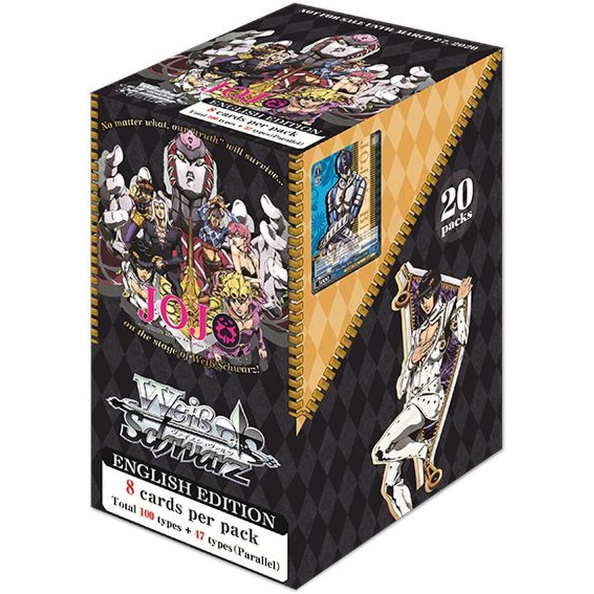 Item Weiss Schwarz - Display - Box mit 20 Boostern - JoJo's Bizarre Adventure: Golden Wind Reprint - EN