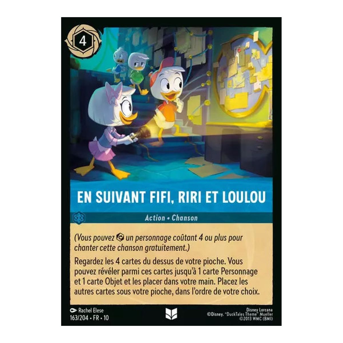 Nach Huey, Dewey und Louie – 163/204 – WHW – Schimmer in der Tiefe – Glänzend – Premium – Französisch