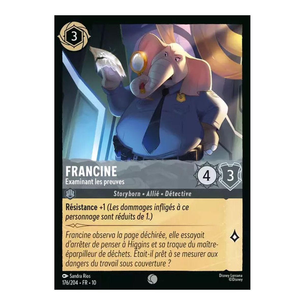 Francine, Die Beweislage prüfen – 176/204 – WHW – Schimmer in der Tiefe – Brillant – Premium – Französisch