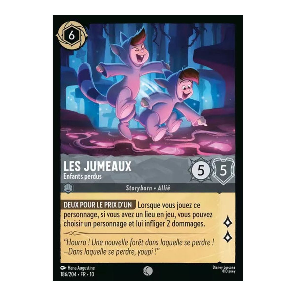 Die Zwillinge, verlorene Kinder – 186/204 – WHW – Schimmer in der Tiefe – Common – Französisch