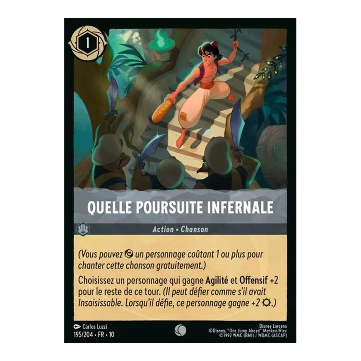 Was für eine höllische Jagd – 195/204 – WHW – Schimmer in der Tiefe – Glänzend – Premium – Französisch