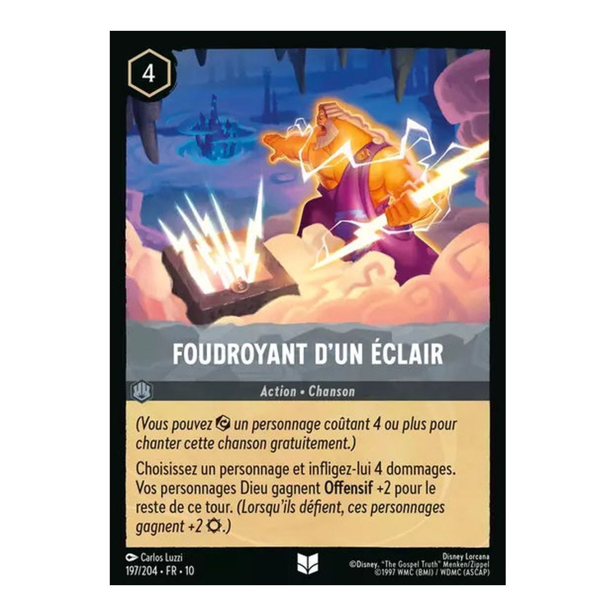 Blitzschlag – 197/204 – WHW – Schimmer in der Tiefe – Ungewöhnlich – Französisch