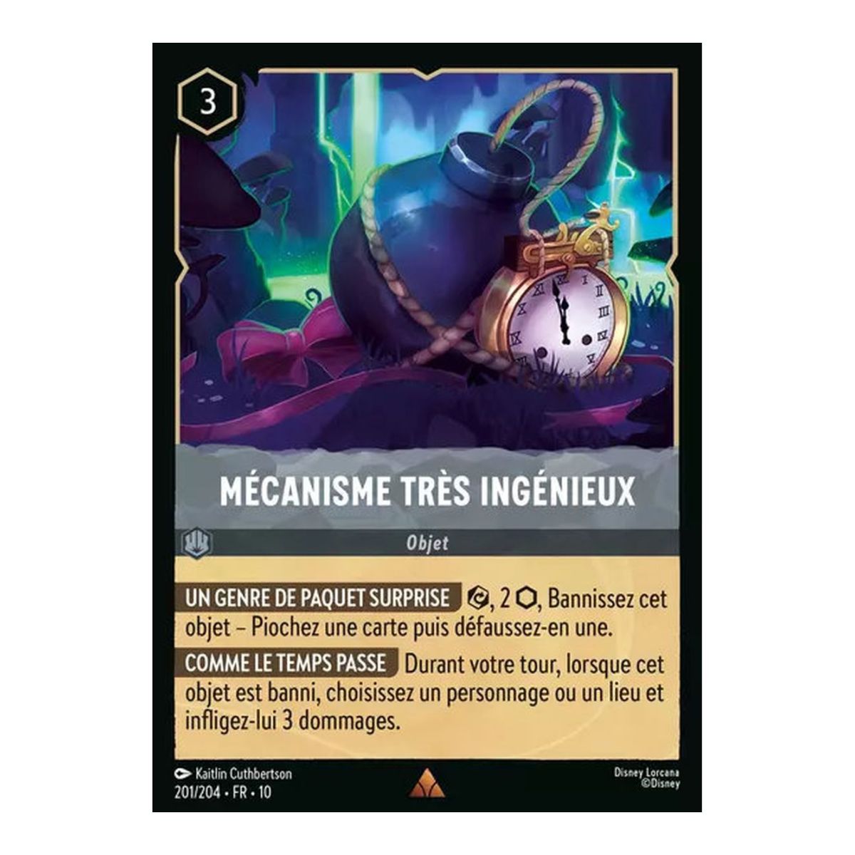 Raffinierter Mechanismus – 201/204 – WHW – Schimmer in der Tiefe – Brillant – Premium – Französisch