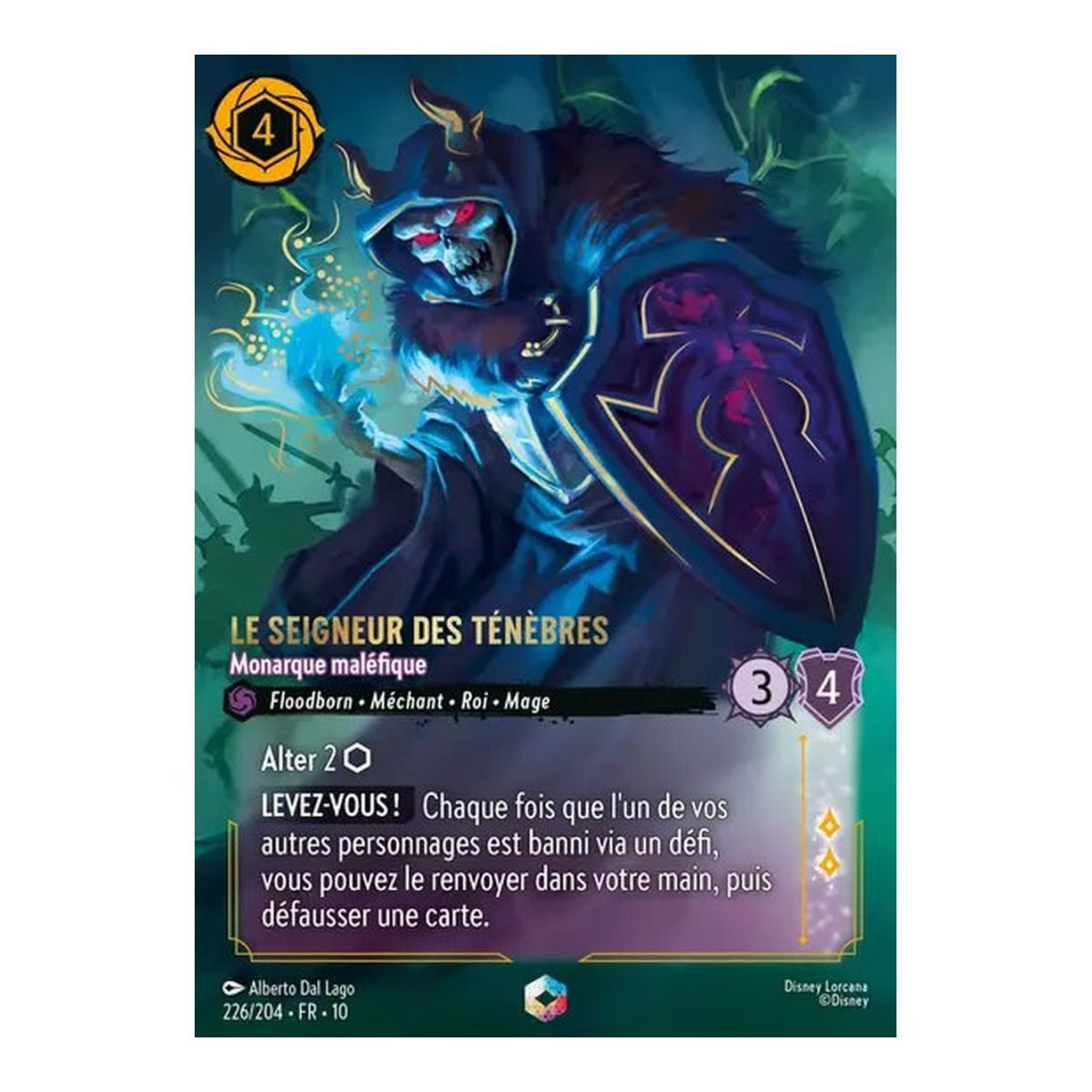 Der Dunkle Lord, Böser Monarch – 226/204 – WHW – Lichter in der Tiefe – Verzaubert – Französisch