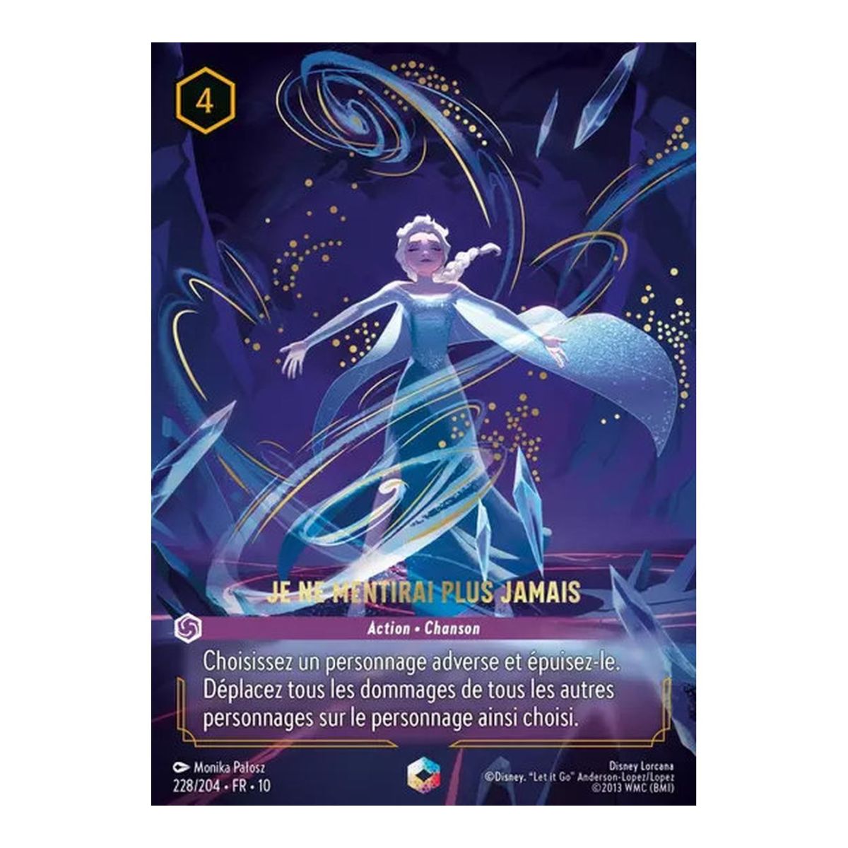 Ich werde nie wieder lügen – 228/204 – WHW – Schimmer in der Tiefe – Verzaubert – Französisch