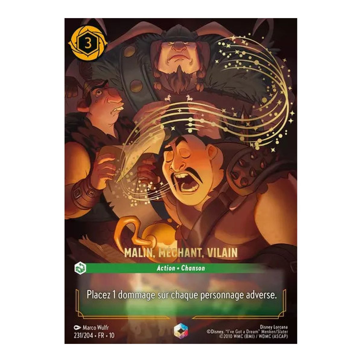 Clever, boshaft, niederträchtig – 231/204 – WHW – Schimmer in der Tiefe – Verzaubert – Französisch