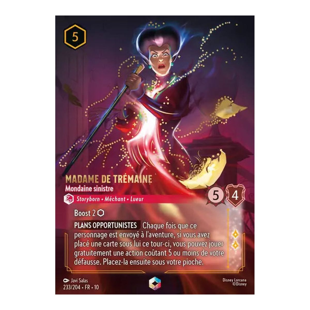 Madame de Trémaine, die finstere Society-Lady – 233/204 – WHW – Schimmer in der Tiefe – Verzaubert – Französisch