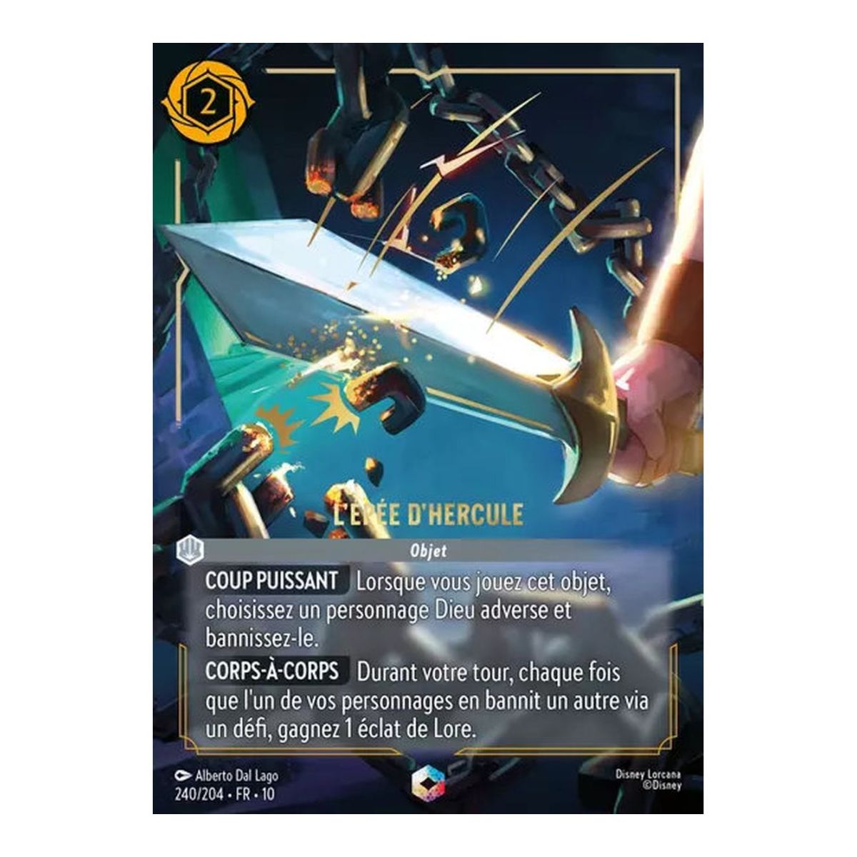 Das Schwert des Herkules – 240/204 – WHW – Schimmer in der Tiefe – Verzaubert – Französisch