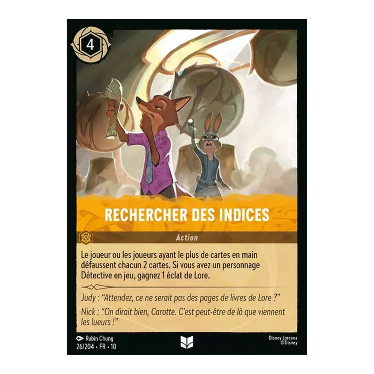 Suche nach Hinweisen – 26/204 – WHW – Schimmer in der Tiefe – Ungewöhnlich – Französisch