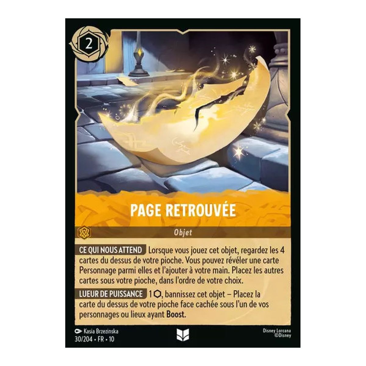 Seite gefunden – 30/204 – WHW – Schimmer in der Tiefe – Glänzend – Premium – Französisch