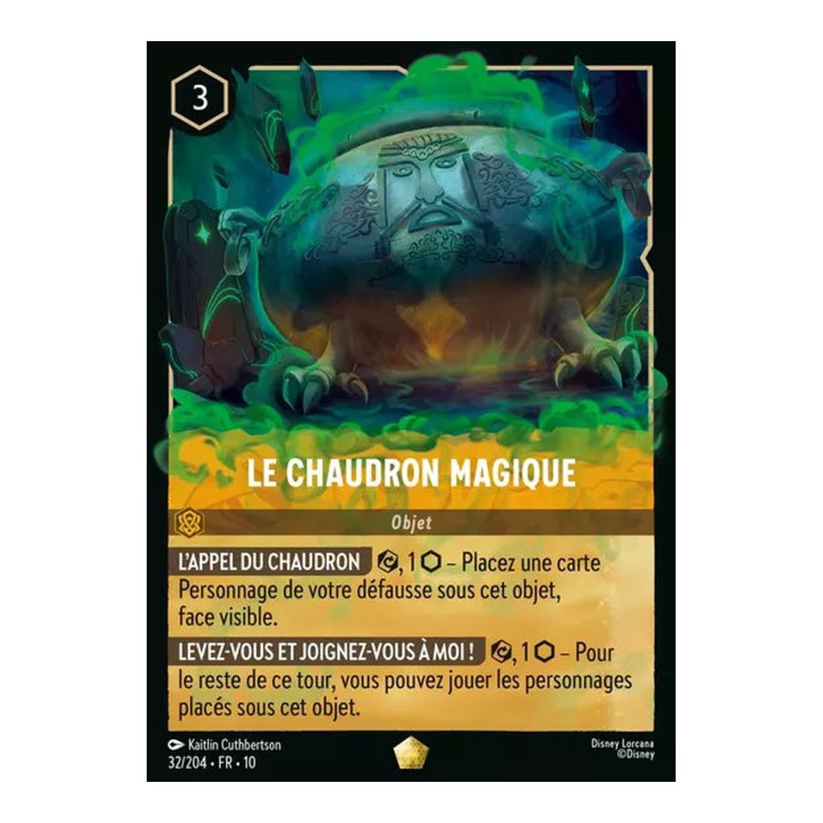 Der Zauberkessel – 32/204 – WHW – Lichter in der Tiefe – Legendär – Französisch