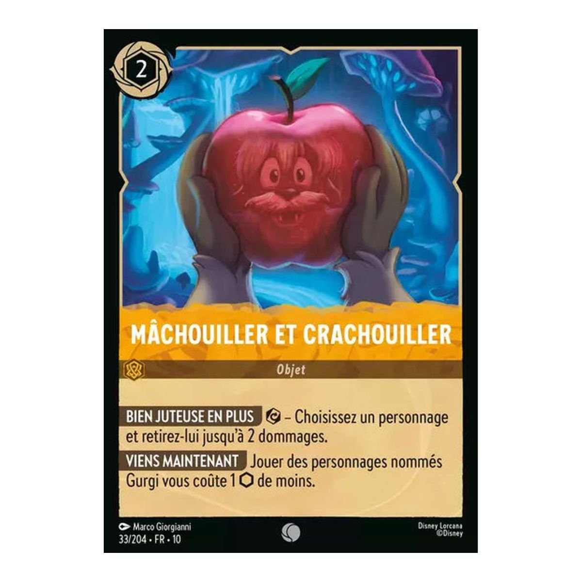 Kauen und Ausspucken – 33/204 – WHW – Schimmer in der Tiefe – Gewöhnlich – Französisch