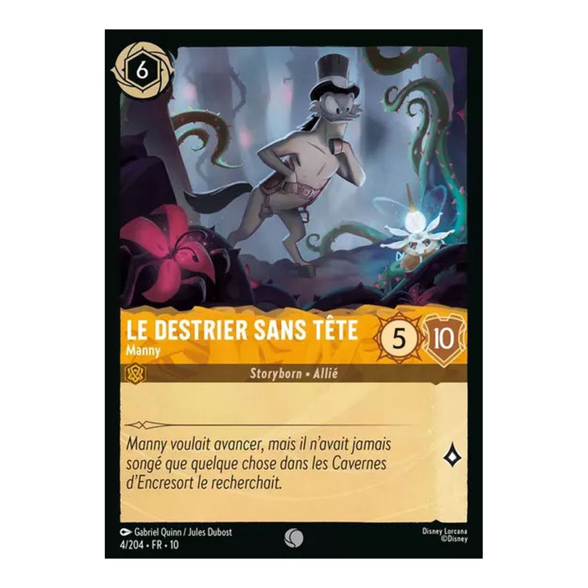 Das kopflose Ross, Manny – 4/204 – WHW – Schimmer in der Tiefe – Gewöhnlich – Französisch