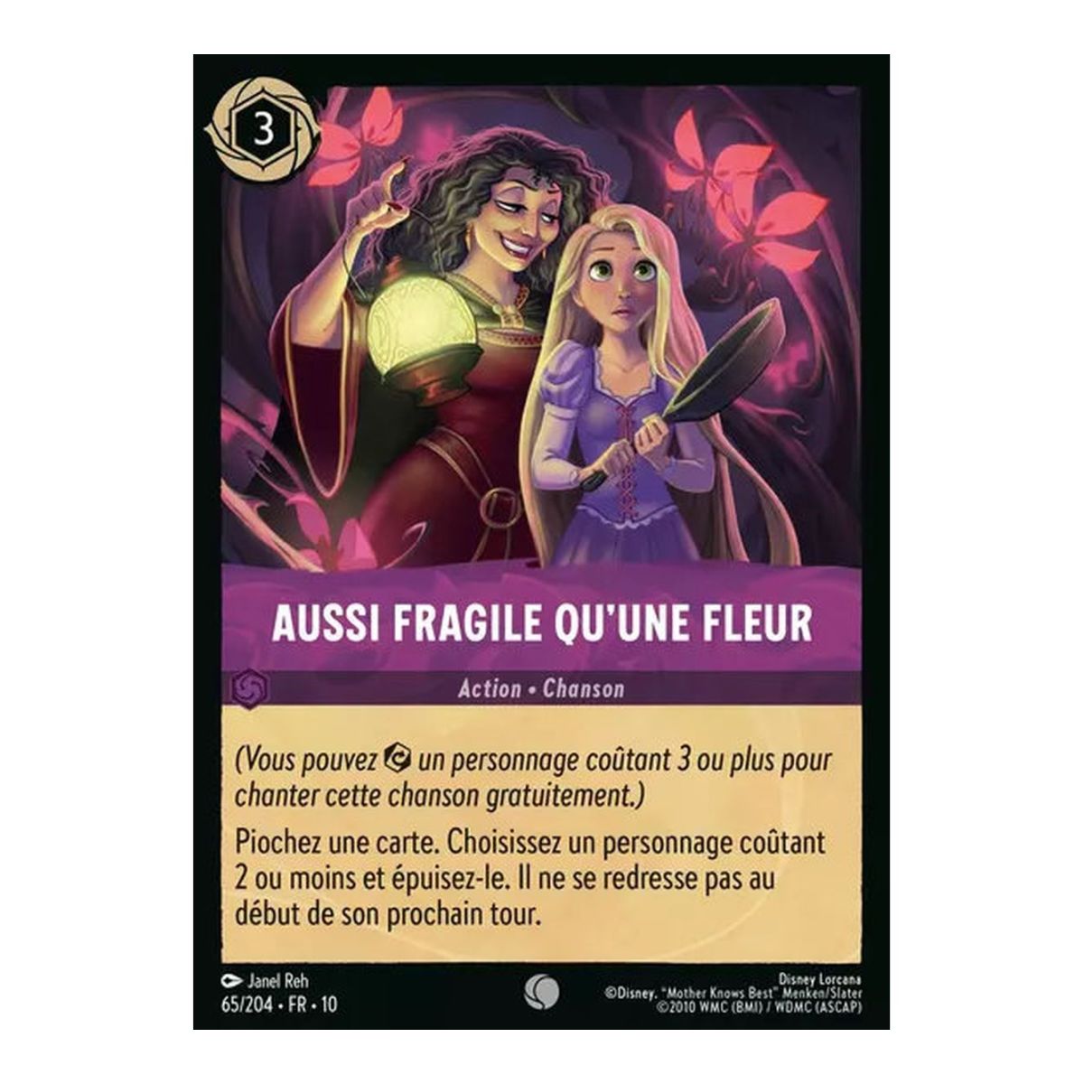 So zerbrechlich wie eine Blume – 65/204 – WHW – Schimmer in der Tiefe – Common – Französisch