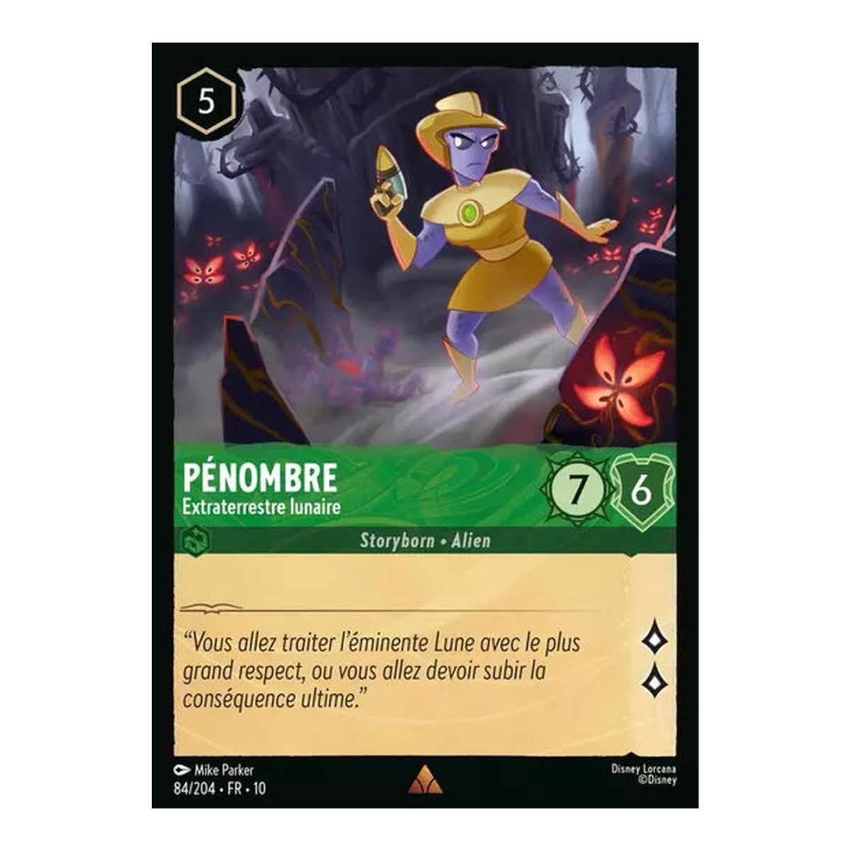 Twilight, Lunar Alien – 84/204 – WHW – Schimmer in der Tiefe – Glänzend – Premium – Französisch