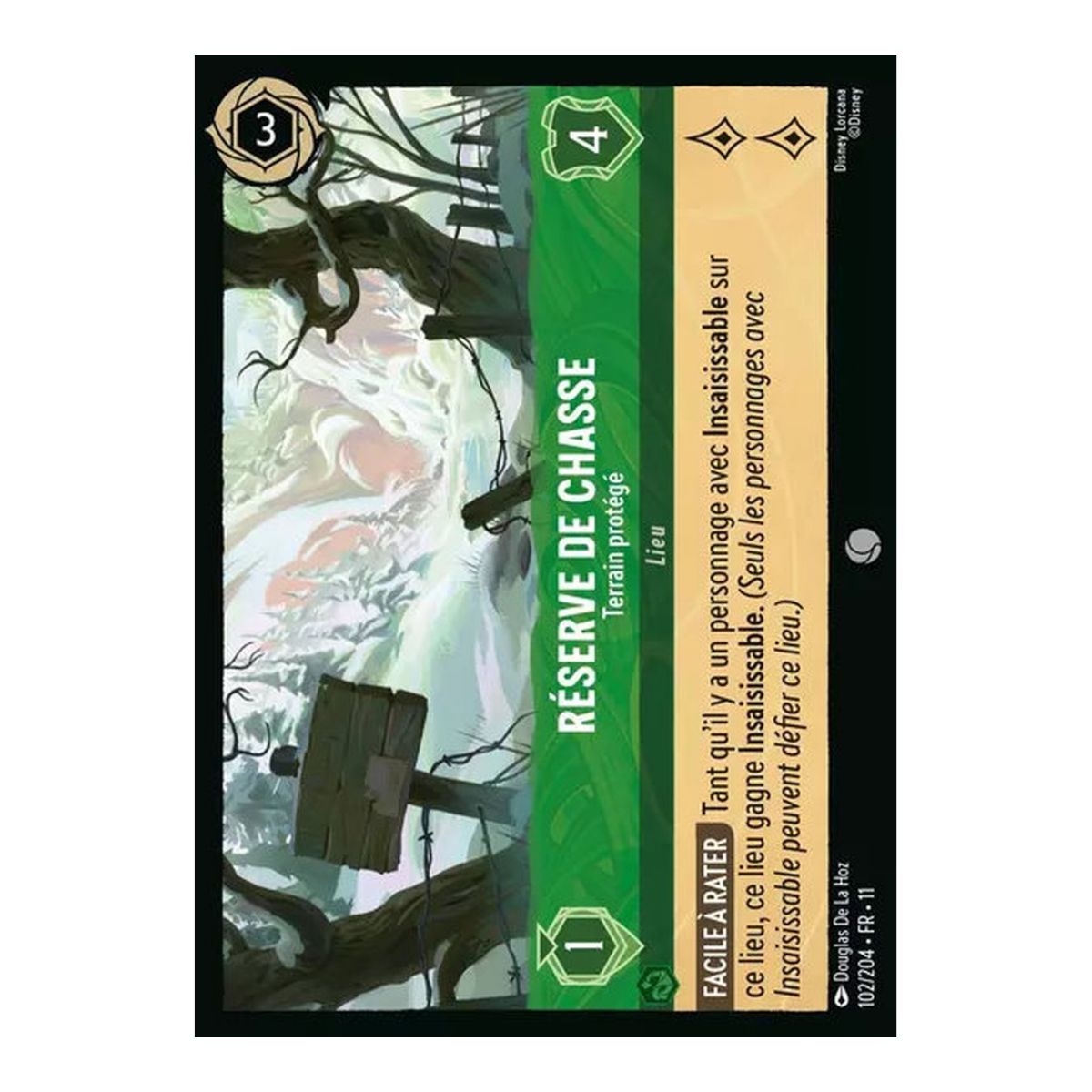 Jagdrevier, Schutzgebiet – 102/204 – WIN – Frostbite – Brilliant – Premium – Französisch