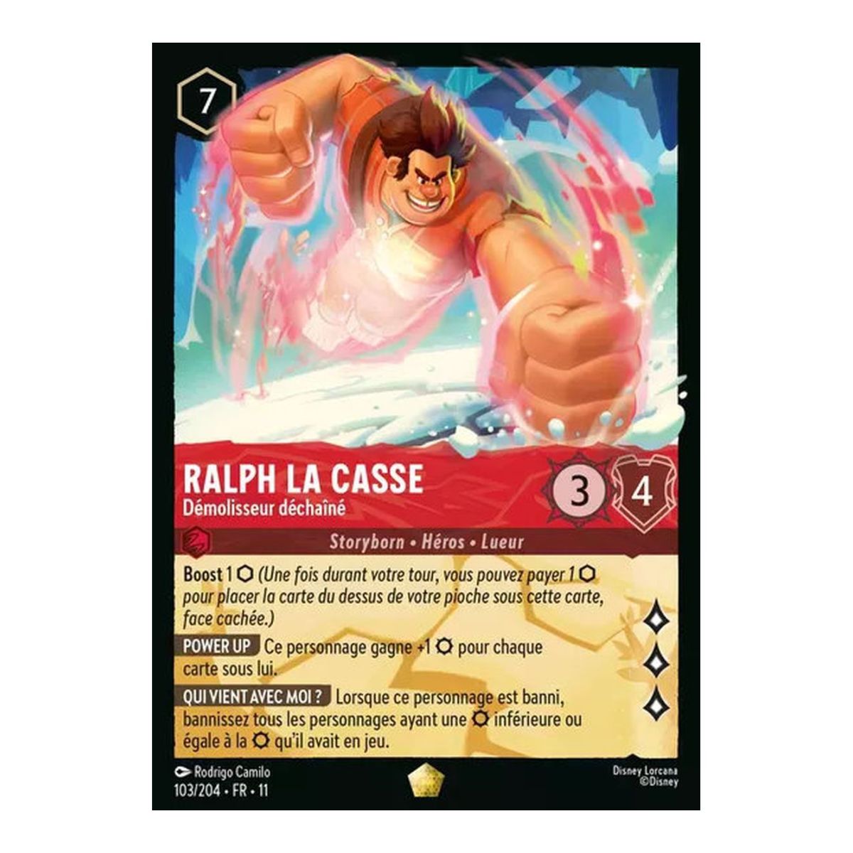 Wreck-It Ralph, Wrecking Ball – 103/204 – GEWINN – Frostbite – Legendär – Französisch