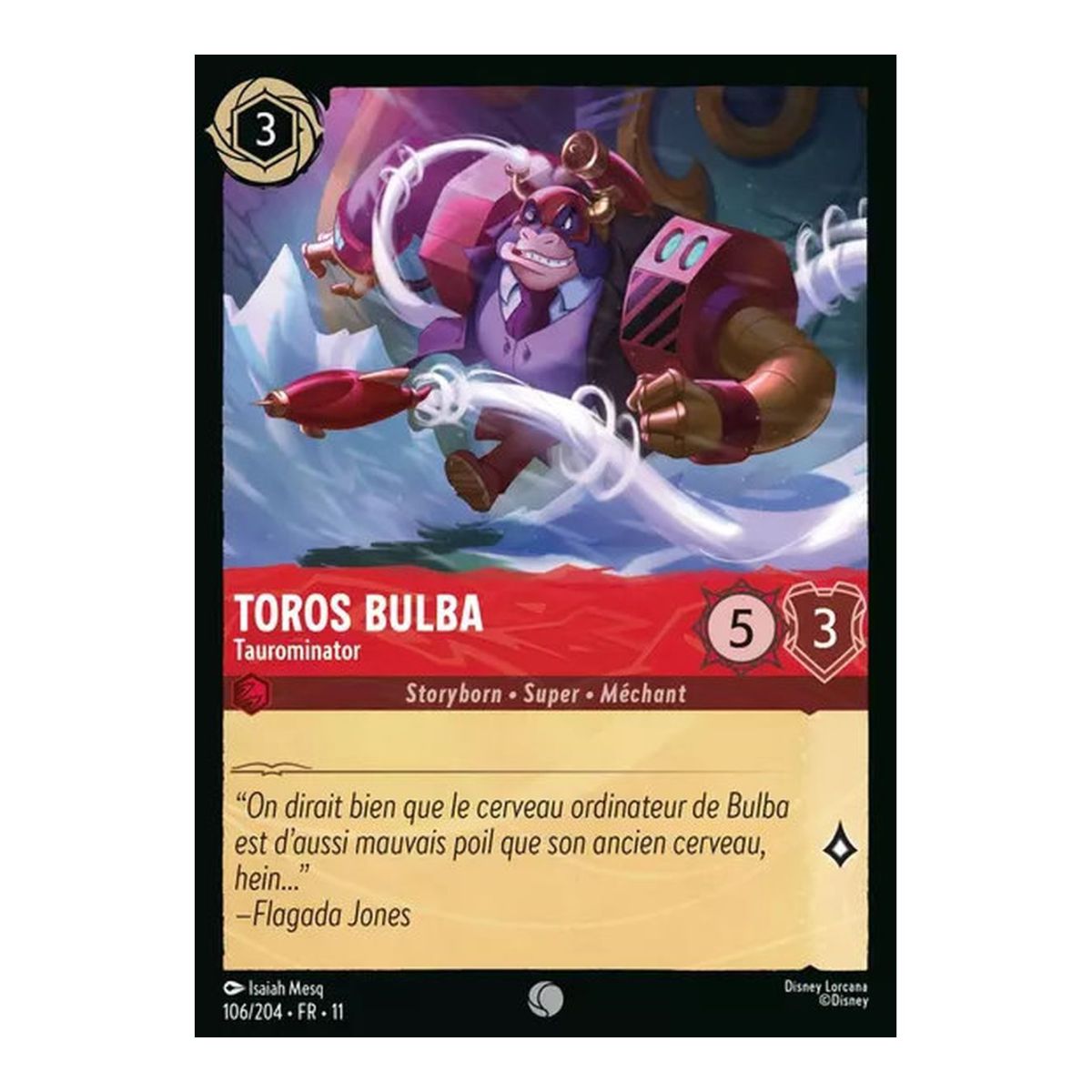 Toros Bulba, Taurominator - 106/204 - GEWONNEN - Frostbiss - Häufig - Französisch