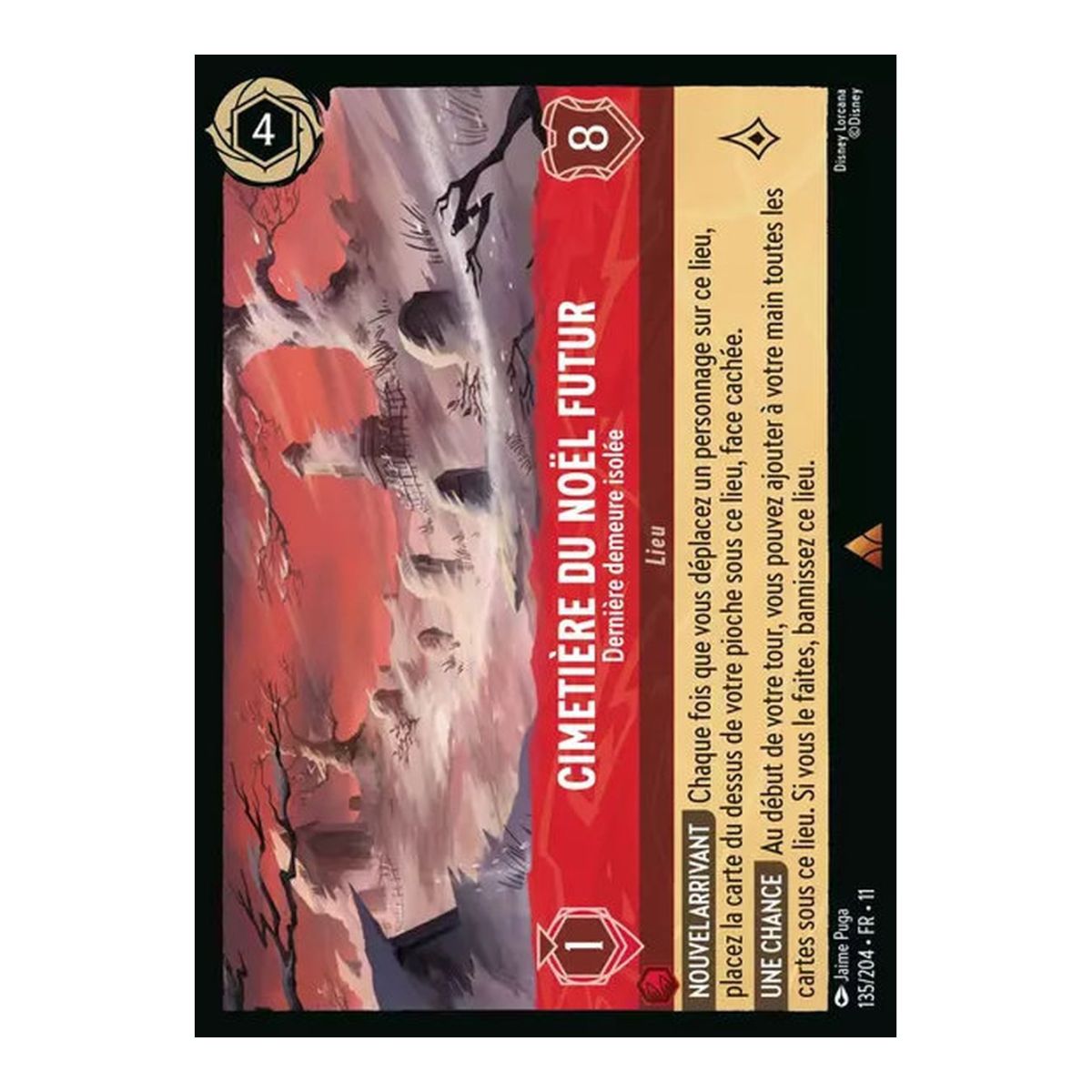 Friedhof der zukünftigen Weihnacht, Letzte einsame Ruhestätte - 135/204 - WIN - Frostsort - Brilliant - Premium - Französisch