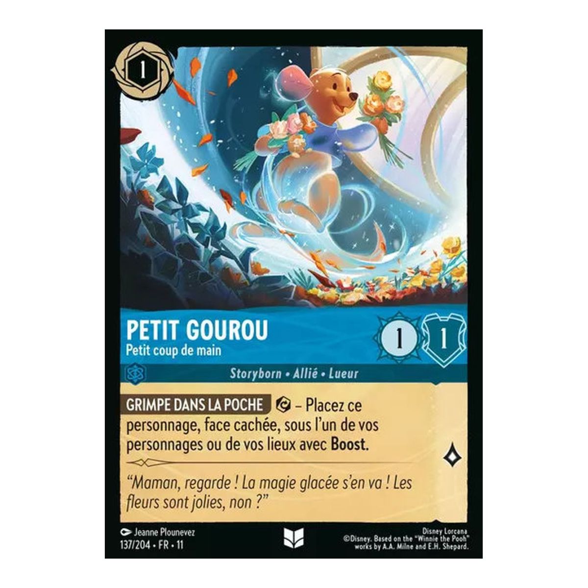 Kleiner Guru, kleine helfende Hand – 137/204 – GEWINN – Frostzauber – Ungewöhnlich – Französisch