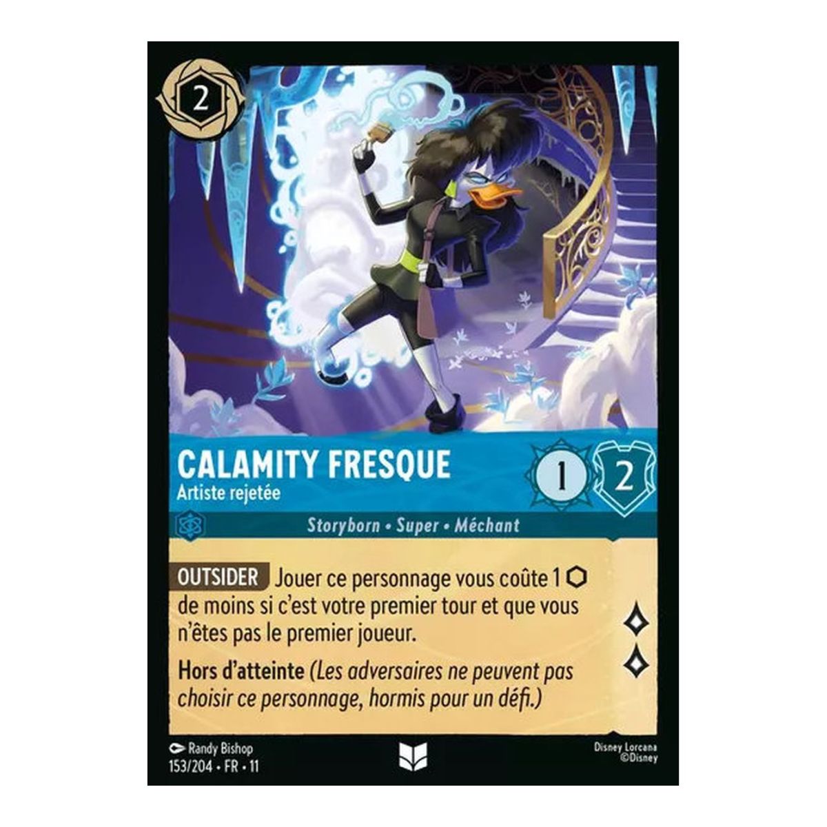 Calamity Fresco, Rejected Artist - 153/204 - WIN - Frostbite - Uncommon - French