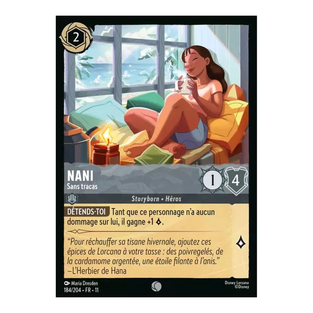 Nani, No Troubles – 184/204 – GEWONNEN – Frostbeule – Gewöhnlich – Französisch