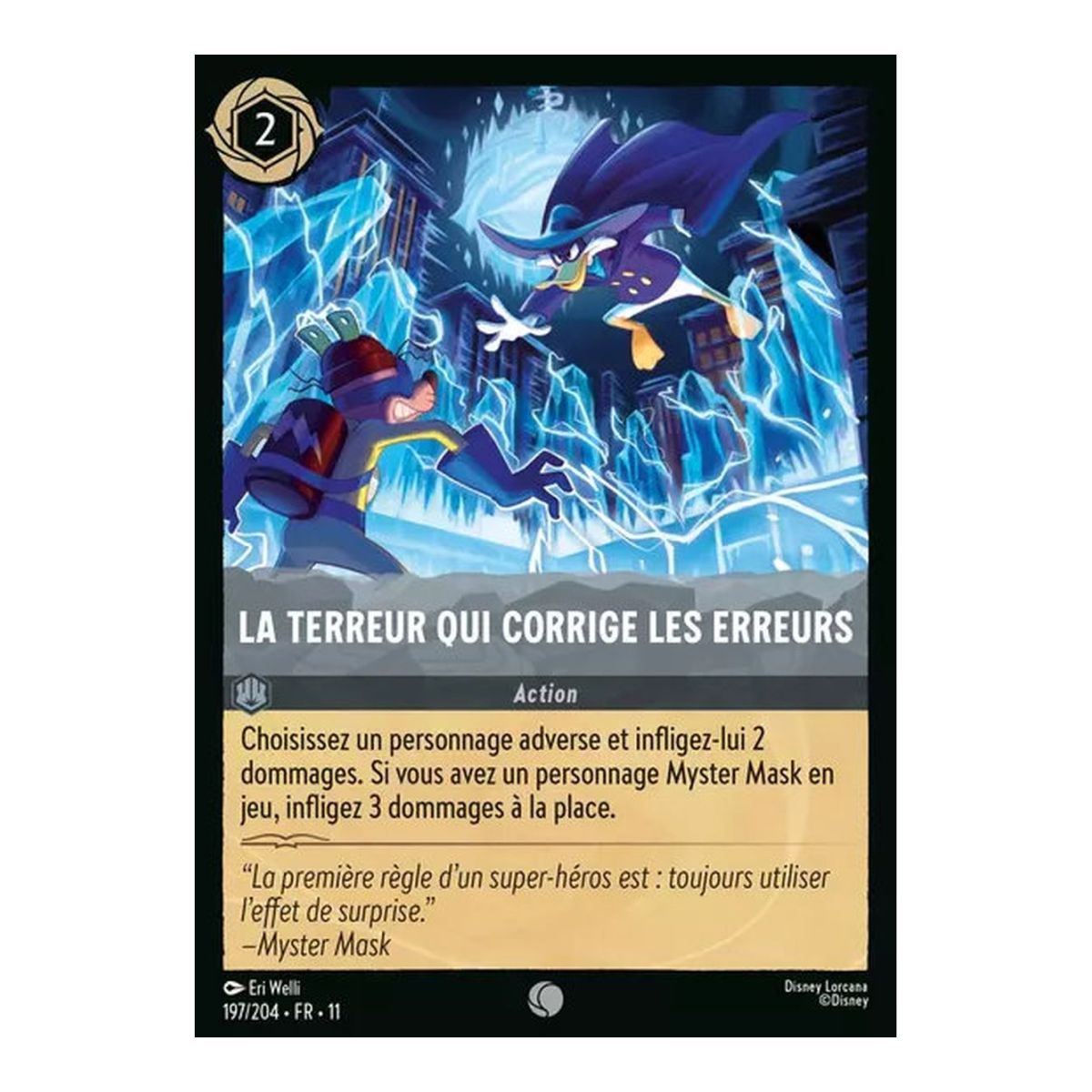 Der Schrecken, der Fehler korrigiert – 197/204 – GEWINN – Frostbeule – Gewöhnlich – Französisch