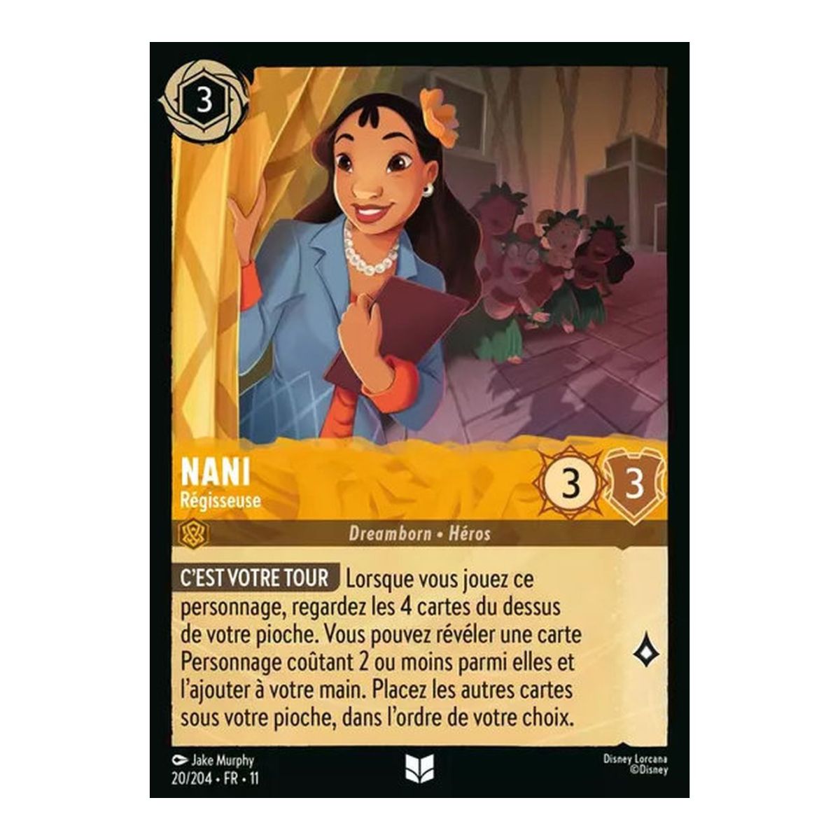 Nani, Registrar – 20/204 – WIN – Frostbite – Ungewöhnlich – Französisch