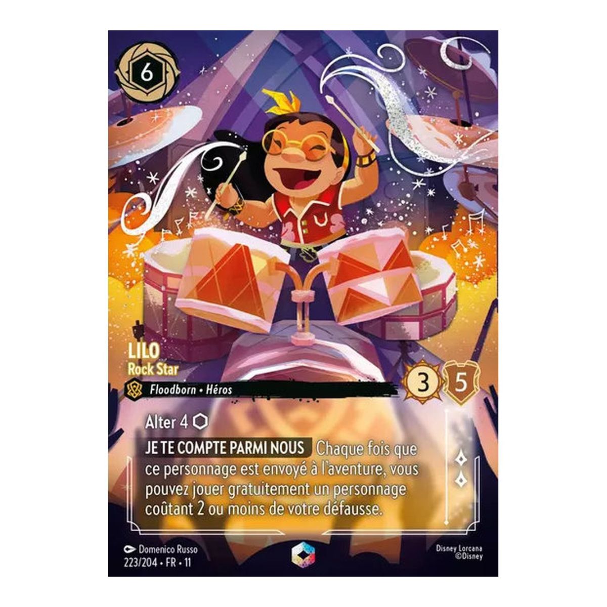 Lilo, Rock Star – 223/204 – GEWINN – Frostbite – Verzaubert – Französisch