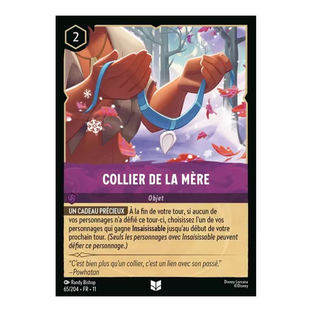 Mutterkette – 65/204 – GEWONNEN – Frostbeule – Ungewöhnlich – Französisch