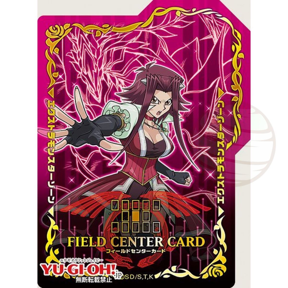 YGO – Field Center Card – Dragon Signer Set: Akiza Izinski – OCG – Japanisch