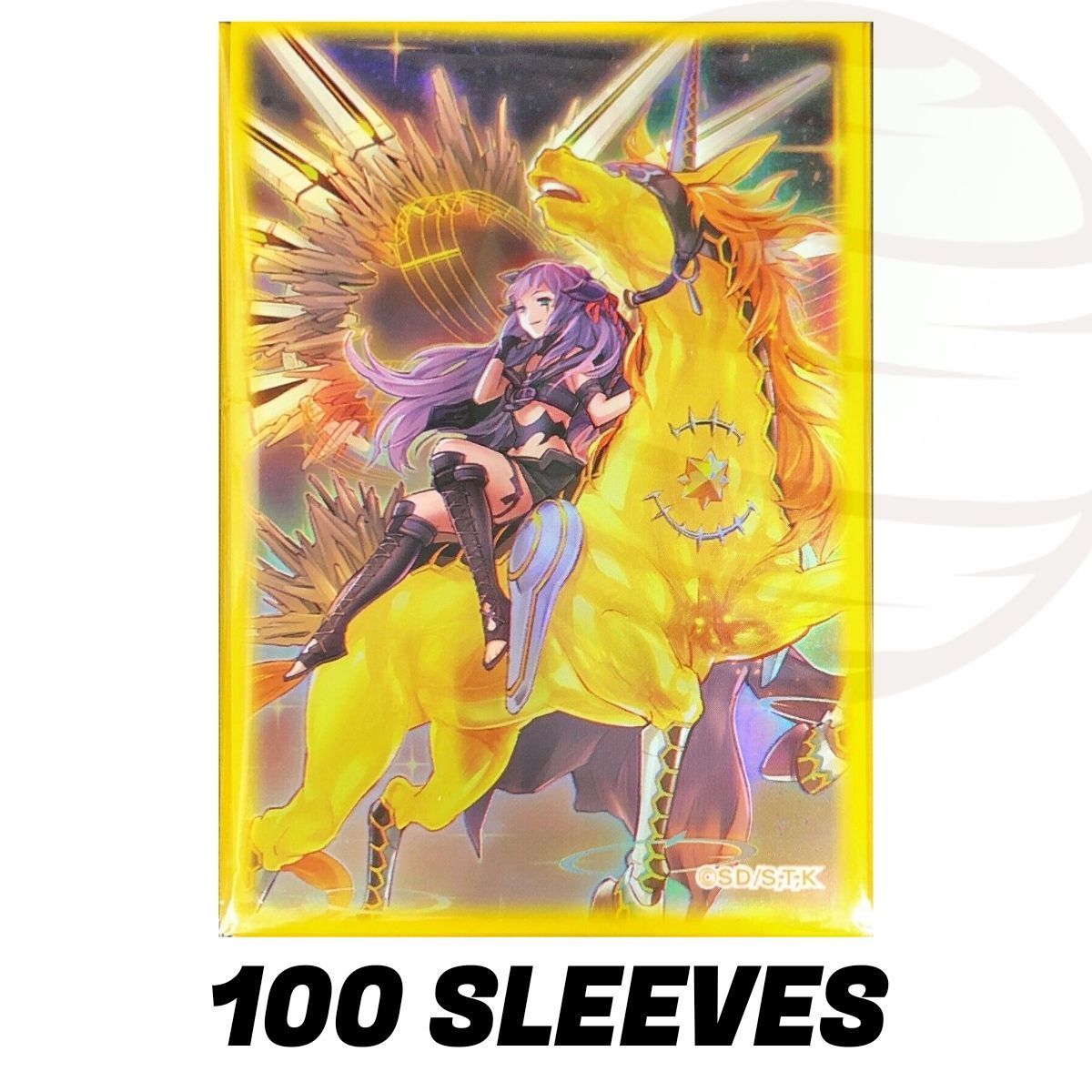 YGO - Kartenhüllen - Einhorn, Ritter des Albtraums - OCG - Japanisch (100)