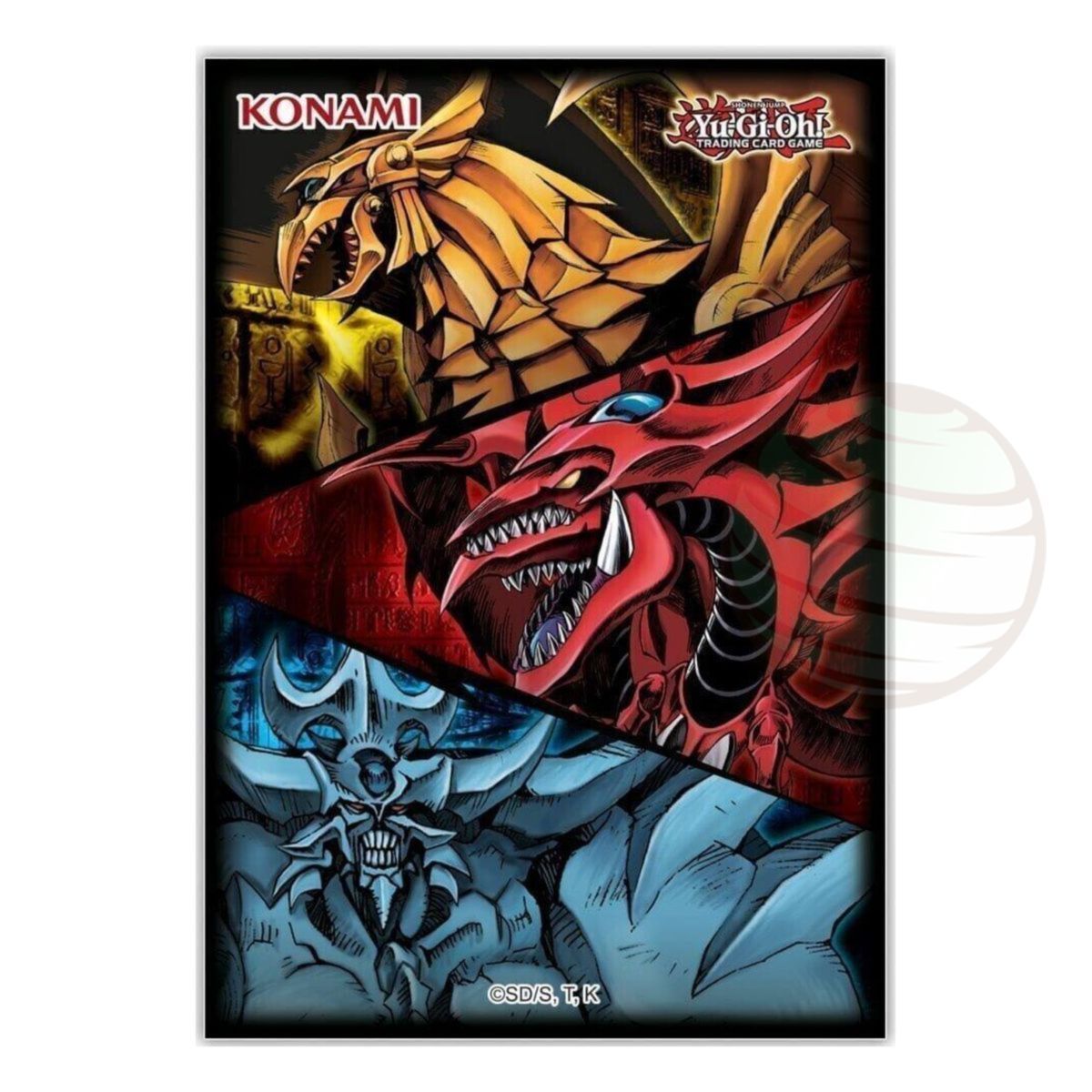 Item YGO – Kartenhüllen – Obelisk, Slifer und Ra – OCG – Japanisch (100)