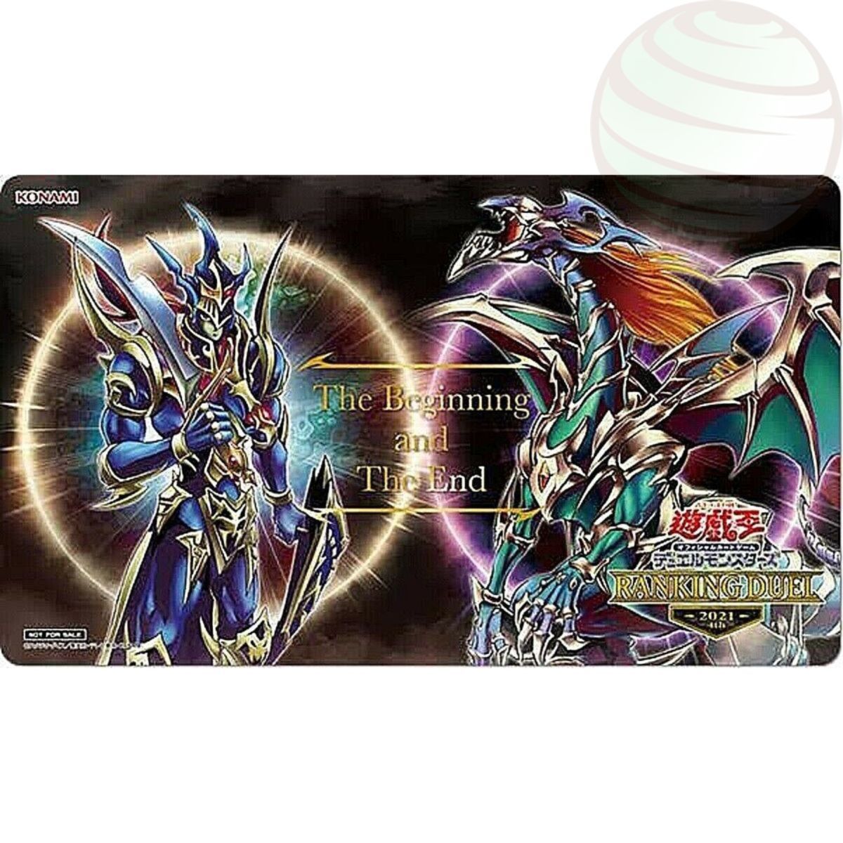 YGO – Spielmatte – Ranglistenduell 2021: 4. „Chaos Emperor Dragon & Black Luster Soldier“ – OCG – Japanisch