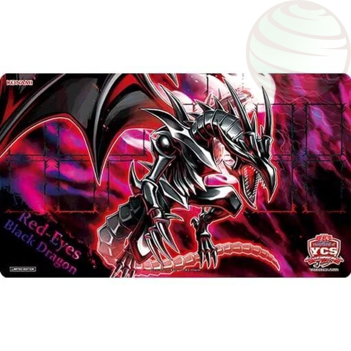 YGO – Spielmatte – YCS Japan: „Red-Eyes Black Dragon“ – OCG – Japanisch