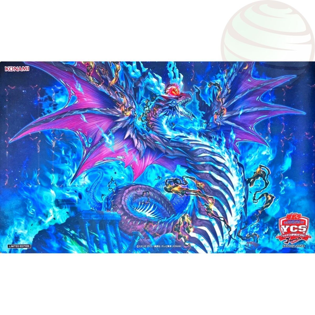 YGO – Spielmatte – YCS Japan: „Snake-Eyes Flamberge Dragon“ – OCG – Japanisch