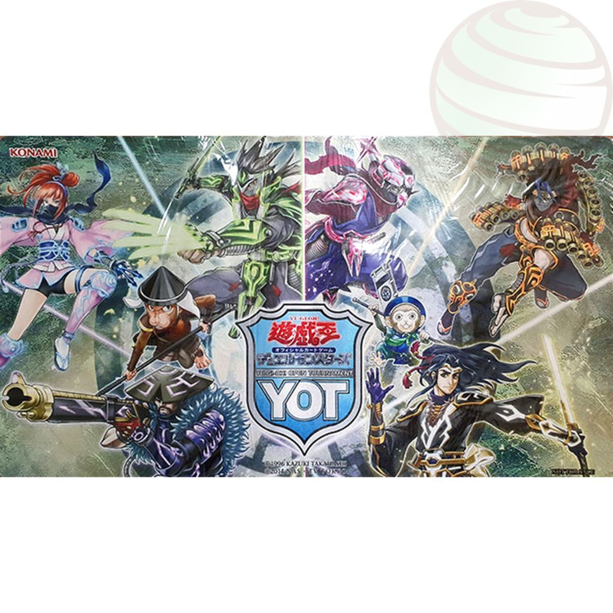 YGO – Spielmatte – YOT Singapur 2017: Six Samurai – OCG – Japanisch