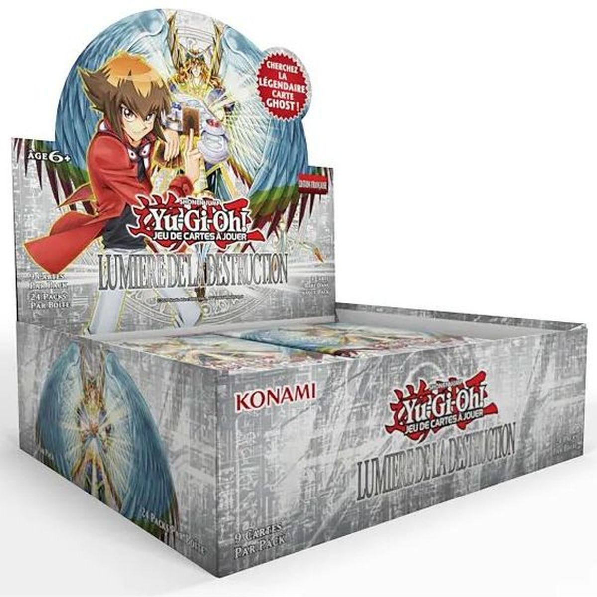 Yu-Gi-Oh! – Box mit 24 Boostern – Light of Destruction – FR – Nachdruck