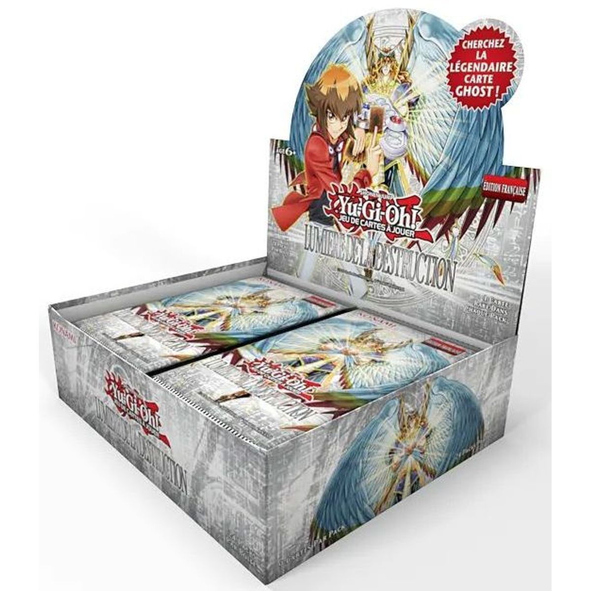 Yu-Gi-Oh! – Box mit 24 Boostern – Light of Destruction – FR – Nachdruck