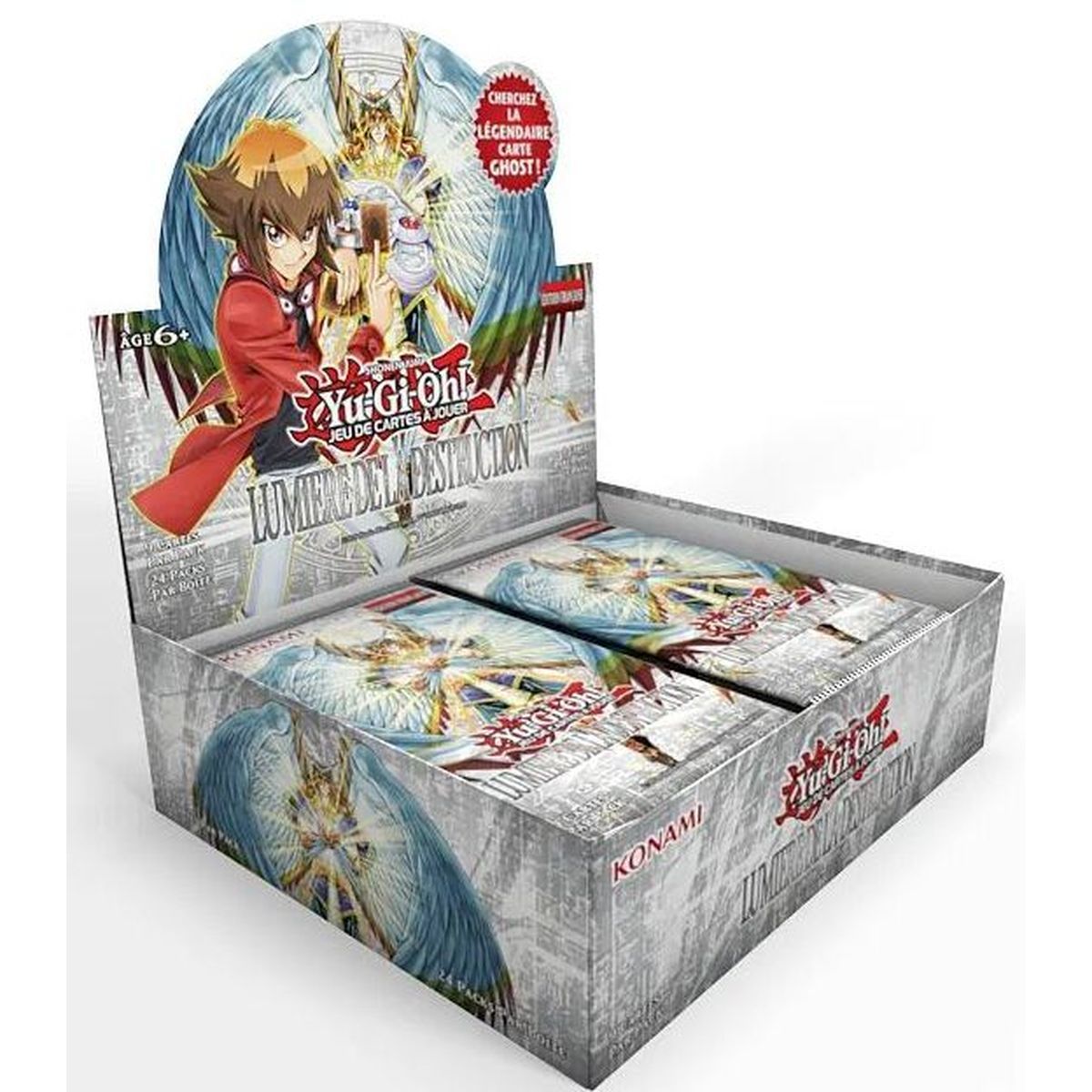 Yu-Gi-Oh! – Box mit 24 Boostern – Light of Destruction – FR – Nachdruck