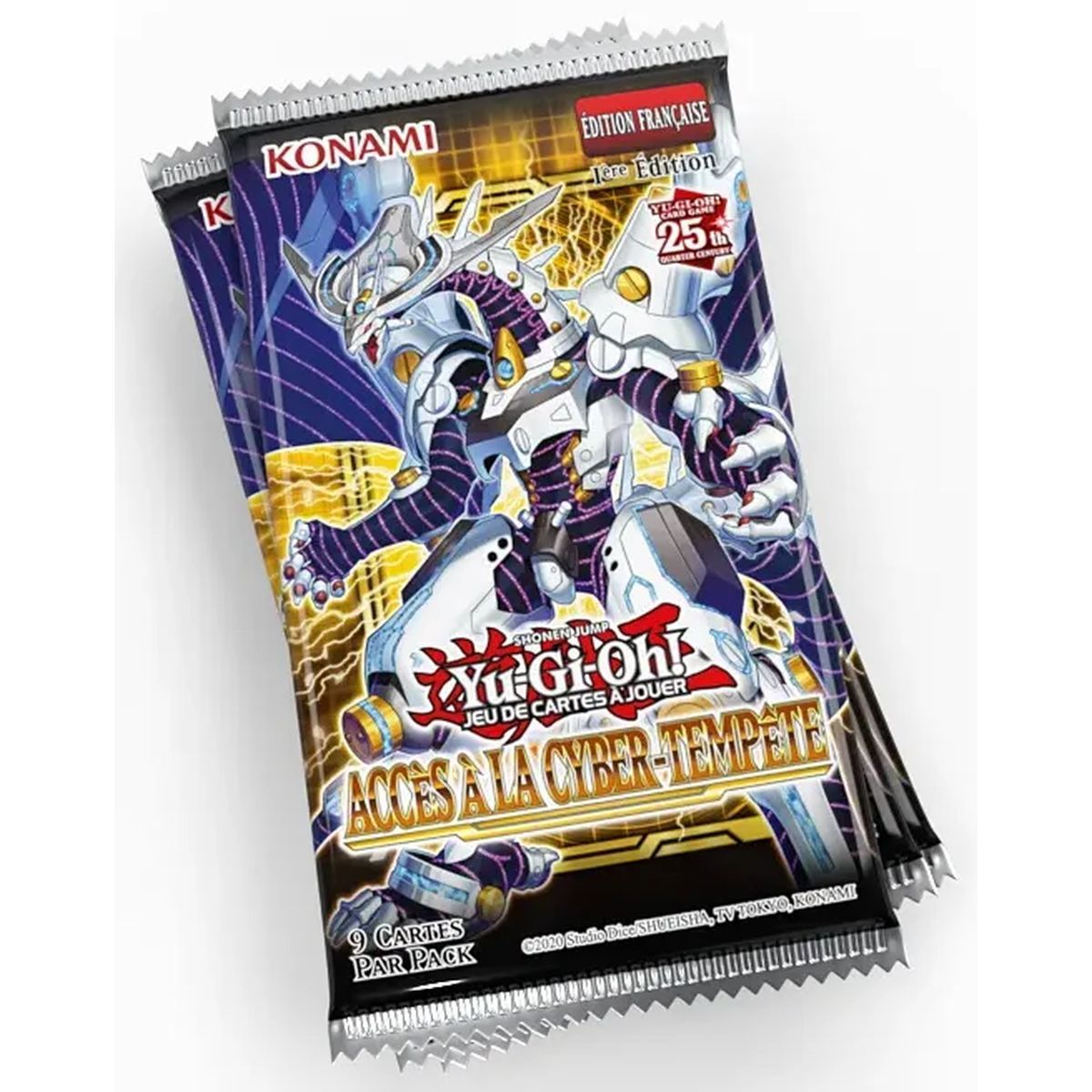 Item Yu Gi Oh! - Booster - Zugang zum Cyber-Storm - FR