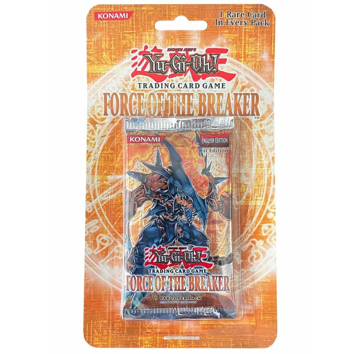 Yu Gi Oh! - Booster Blister - Force Of The Breaker - 1. Auflage - Amerikanische USA
