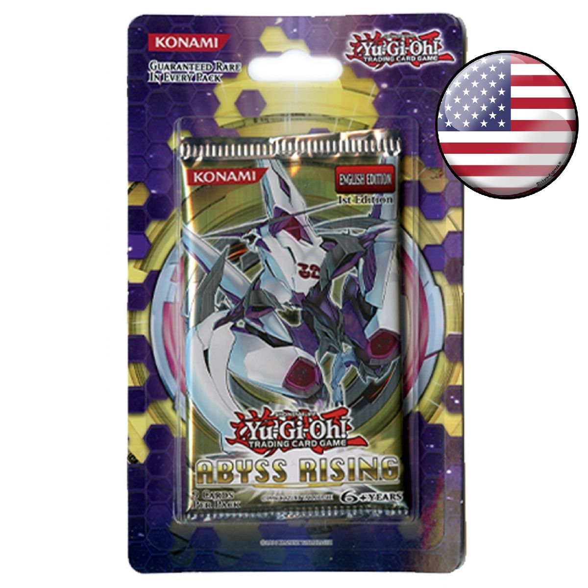 Yu Gi Oh! - Booster - Booster Blister - Abyss Rising - 1. Auflage - Amerikanische USA