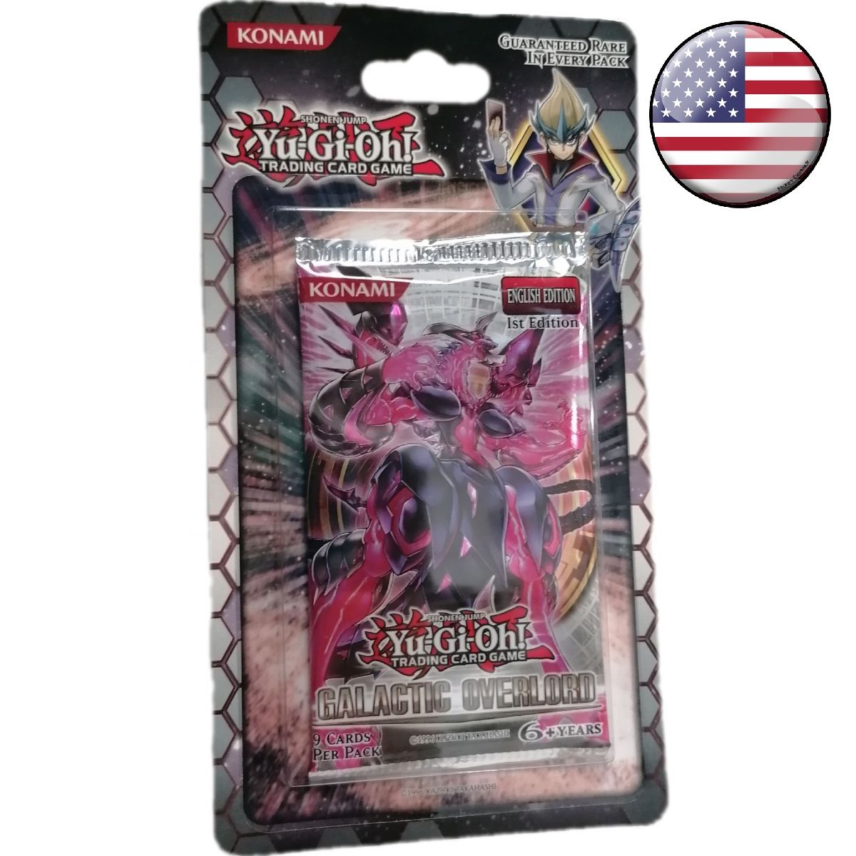 Yu Gi Oh! - Booster - Booster Blister - Galactic Overlord - 1. Auflage - Amerikanische USA